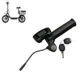 AOVOPRO Key Twist Throttle Display Electric Scooter Throttles Evercross