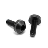 TLC Metric - Titanium Hub Bolts Bike Hubs TLC Black