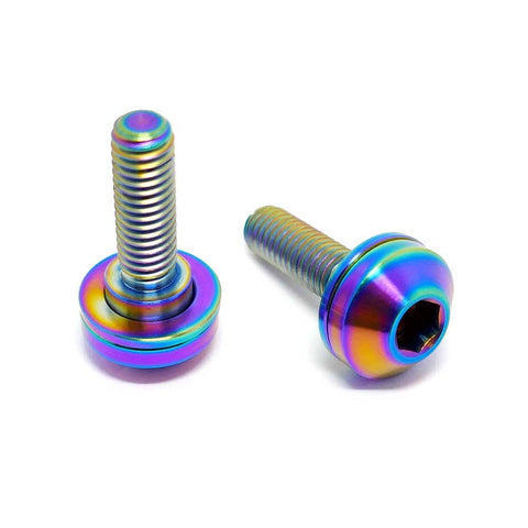 TLC Profile - Titanium Hub Bolts Bike Hubs TLC Rainbow 14MM