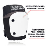 187 Fly Knee Pads - Grey Safety Gear 187 Killer Pads