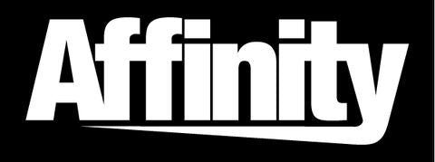 Affinity 4" Bar Sticker Scooter Stickers Affinity Black