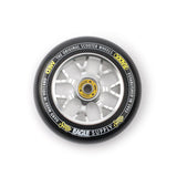 Eagle Supply 'Radix Line Chunky' 115mm - Single Scooter Wheels Eagle Supply Silver/Black