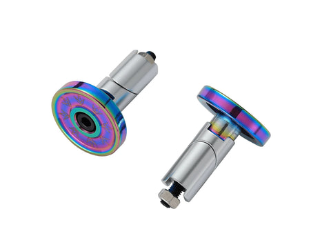 Envy Aluminum Bar End Plugs Accessories Envy Oil Slick
