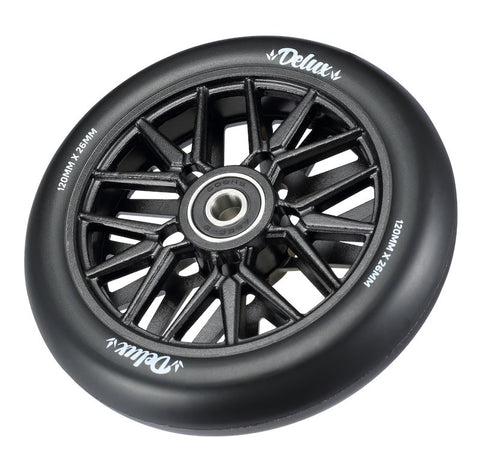 Envy Delux Wheel - 120mm Scooter Wheels Envy BLACK 120MM x 26MM