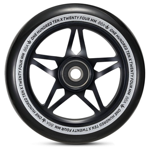 Envy S3 Wheels Scooter Wheels Envy BLACK 110MM x 24MM