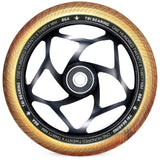 Envy Tri Bearing Wheels Scooter Wheels Envy BLACK/GOLD 120MM x 30MM