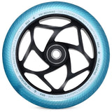 Envy Tri Bearing Wheels Scooter Wheels Envy BLACK/TEAL 120MM x 30MM