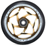 Envy Tri Bearing Wheels Scooter Wheels Envy GOLD/BLACK 120MM x 30MM