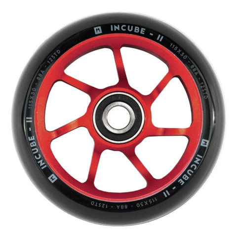 Ethic Incube V2 Wheel - 12 STD Scooter Wheels Ethic Red