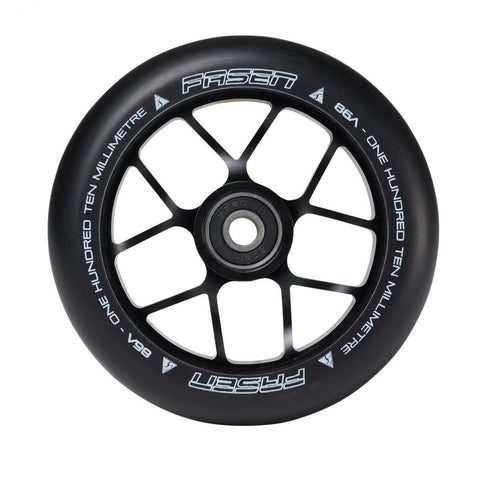 Fasen Jet Wheels Scooter Wheels Fasen BLACK 110MM x 24MM