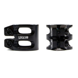Lucky DUBL Double Clamp Scooter Clamps Lucky BLACK