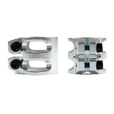 Lucky DUBL Double Clamp Scooter Clamps Lucky POLISHED