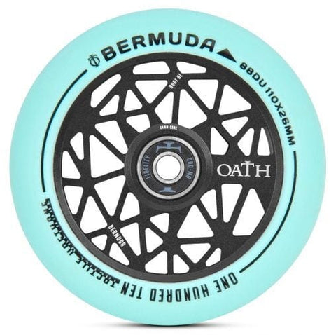 Oath Bermuda 120mm Wheels Scooter Wheels Oath BLACK/TEAL