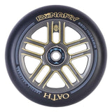 Oath Binary Wheels XL Scooter Wheels Oath TITANIUM/GOLD 115MM x 30MM