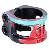 Oath Cage v2 Clamp Parts Oath Black / Teal / Red