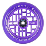 Oath Lattice Wheels Scooter Wheels Oath PURPLE 110MM x 24MM