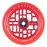 Oath Lattice Wheels Scooter Wheels Oath RED 110MM x 24MM