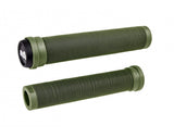 ODI Soft X-LongNeck Flangeless Grips Parts ODI Army Green