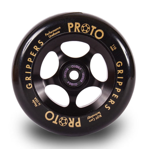 Proto Gripper Wheels Scooter Wheels Proto BLACK