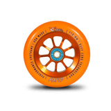 River Rapid Wheels Scooter Wheels River Wheels SUNSET ORANGE 110MM x 24MM