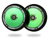 Root Industries AIR Wheels Black PU - 110mm Parts Root Industries Black / Green