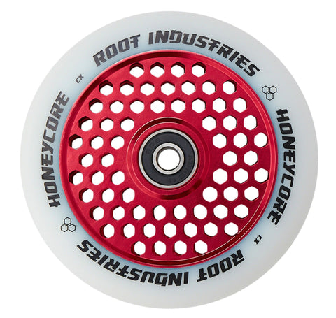 Root Industries Honeycore Wheels White PU - 110mm Parts Root Industries