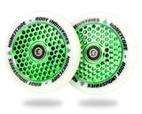 Root Industries Honeycore Wheels White PU - 110mm Parts Root Industries White / Green
