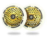 Root Industries Honeycore Wheels White PU - 120mm Parts Root Industries White / Gold