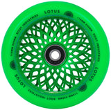 Root Neon Green Lotus Wheels 110mm x 24mm