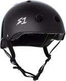 S1 Lifer Glossy Helmet Safety Gear S1 Black Gloss XS