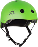 S1 Lifer Matte Helmet Safety Gear S1 Bright Green Matte XS