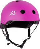 S1 Lifer Matte Helmet Safety Gear S1 Bright Purple Matte XS