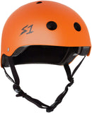 S1 Lifer Matte Helmet Safety Gear S1 Orange Matte XS