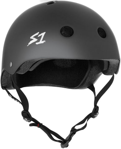 S1 MEGA Lifer Helmet - Dark Gray Matte Safety Gear S1 XS
