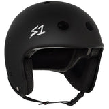 S1 Retro Helmet Black Matte Helmet S1 Adult Small