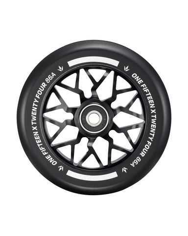 Envy Sector 115mm Wheel Pairs Alpha Pro Scooters Black 