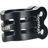 Longway Defender Black - Double Clamp Scooter Clamps Longway Black 