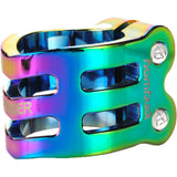 Longway Defender Neo Chrome - Double Clamp Scooter Clamps Longway 