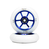 North Signal Wheels V3 - G6 Alpha Pro Scooters Violet / White PU 110mm x 24mm 