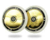 Root AIR Wheels - 110mm Scooter Wheels Root Industries White / Gold Rush 