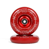 TILT Durare Wheels - 24 × 110 Alpha Pro Scooters Red 