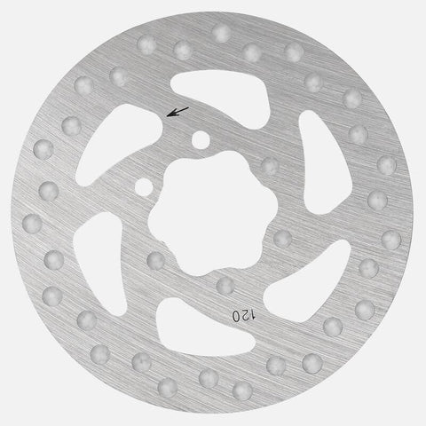 Electric Scooter 120mm Disc Brake Device 6 Holes Stainless Steel Rotor Disc Brake With Screws For VSETT 9 9+ ZERO 8X 9 E Scooter