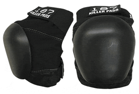 187 Killer Pro Knee Pads - Black Safety Gear 187 Killer Pads Small