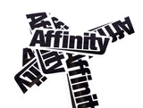 Affinity Die Cut Logo Sticker Scooter Stickers Affinity 