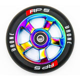 Drone RP5 Wheels Scooter Wheels Drone NEOCHROME/BLACK 110MM x 24MM 