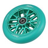 Envy Delux Wheel - 120mm Scooter Wheels Envy TEAL 120MM x 26MM 