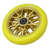 Envy Delux Wheel - 120mm Scooter Wheels Envy YELLOW 120MM x 26MM 