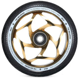 Envy Tri Bearing Wheels Scooter Wheels Envy GOLD/BLACK 120MM x 30MM 