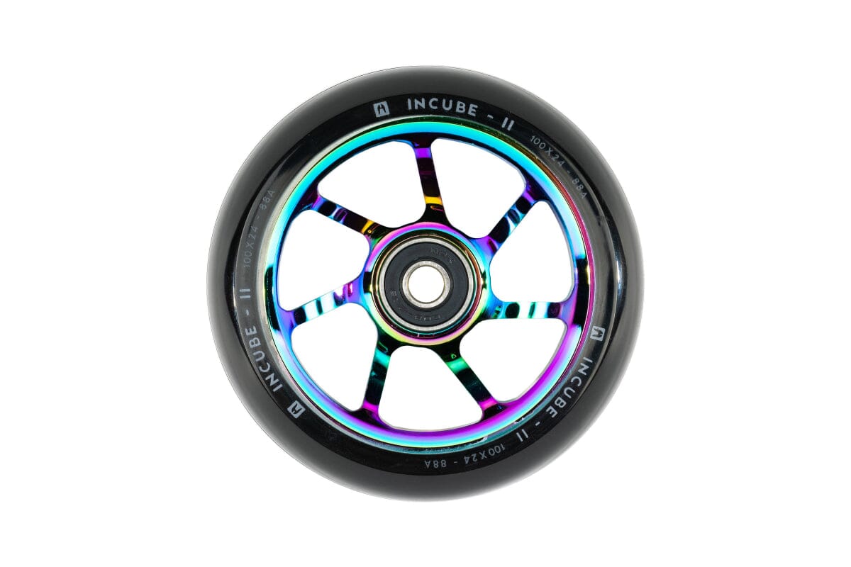 指スケ　YWHEELS Y2 DualW Graphic Blue【ウレタン】 指スケ YWHEELS Y2 DualW Graphic Blue【ウレタン】 Wheels