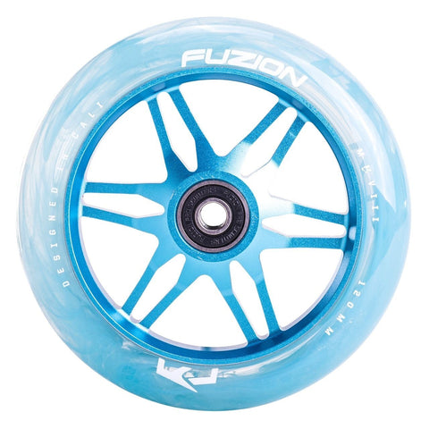 Fuzion Ace Scooter Wheels Scooter Wheels Fuzion BLUE 120MM x 24MM 